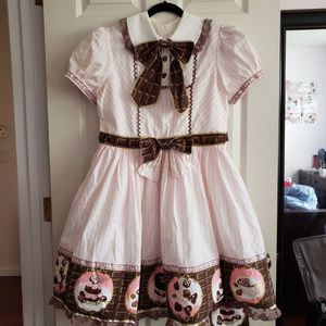 Dream of Lolita Melty Chocolate Pink OP US 8 10